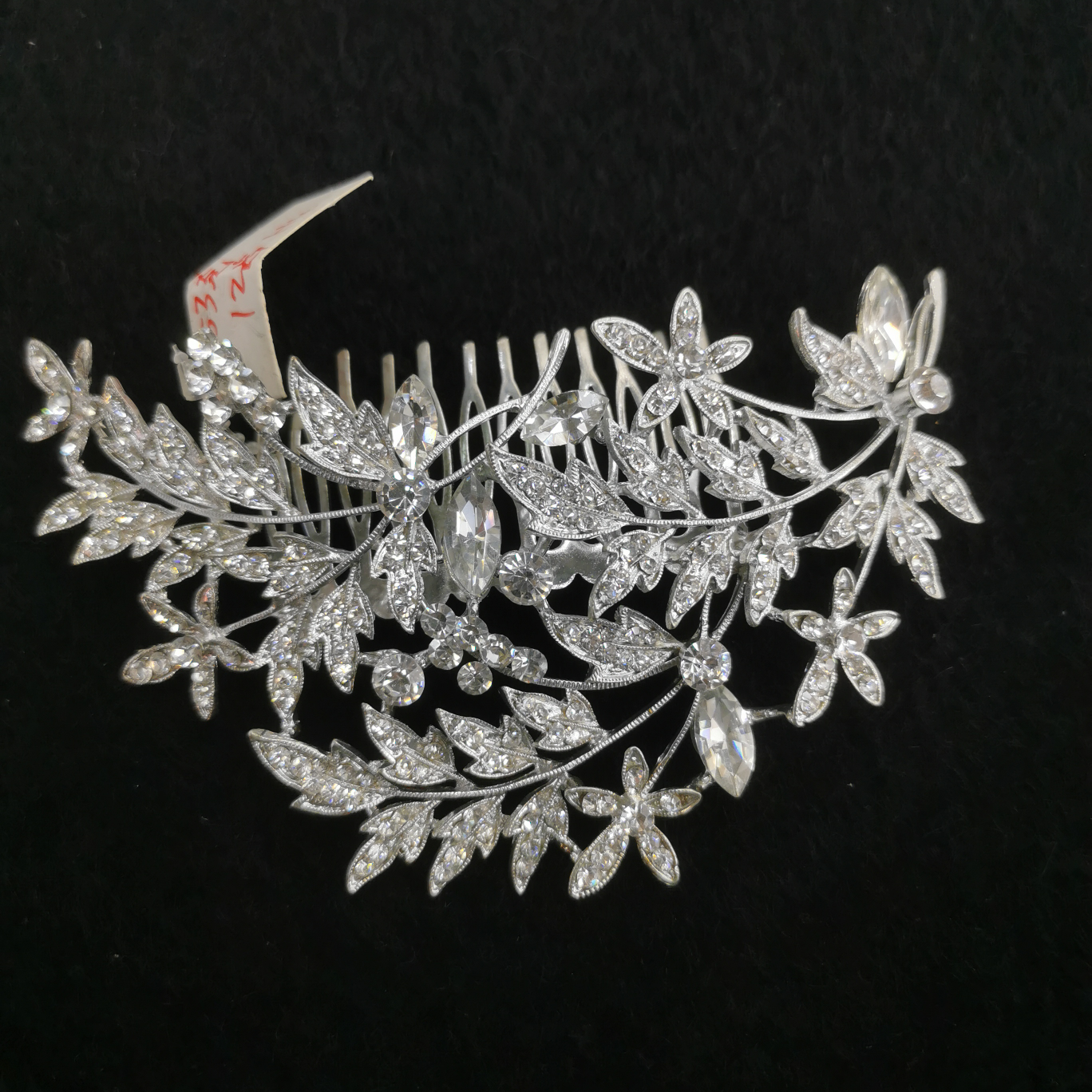 Korean net red hair card hair accessories head flower insert comb rhinestone accessories adult female Korean accessories