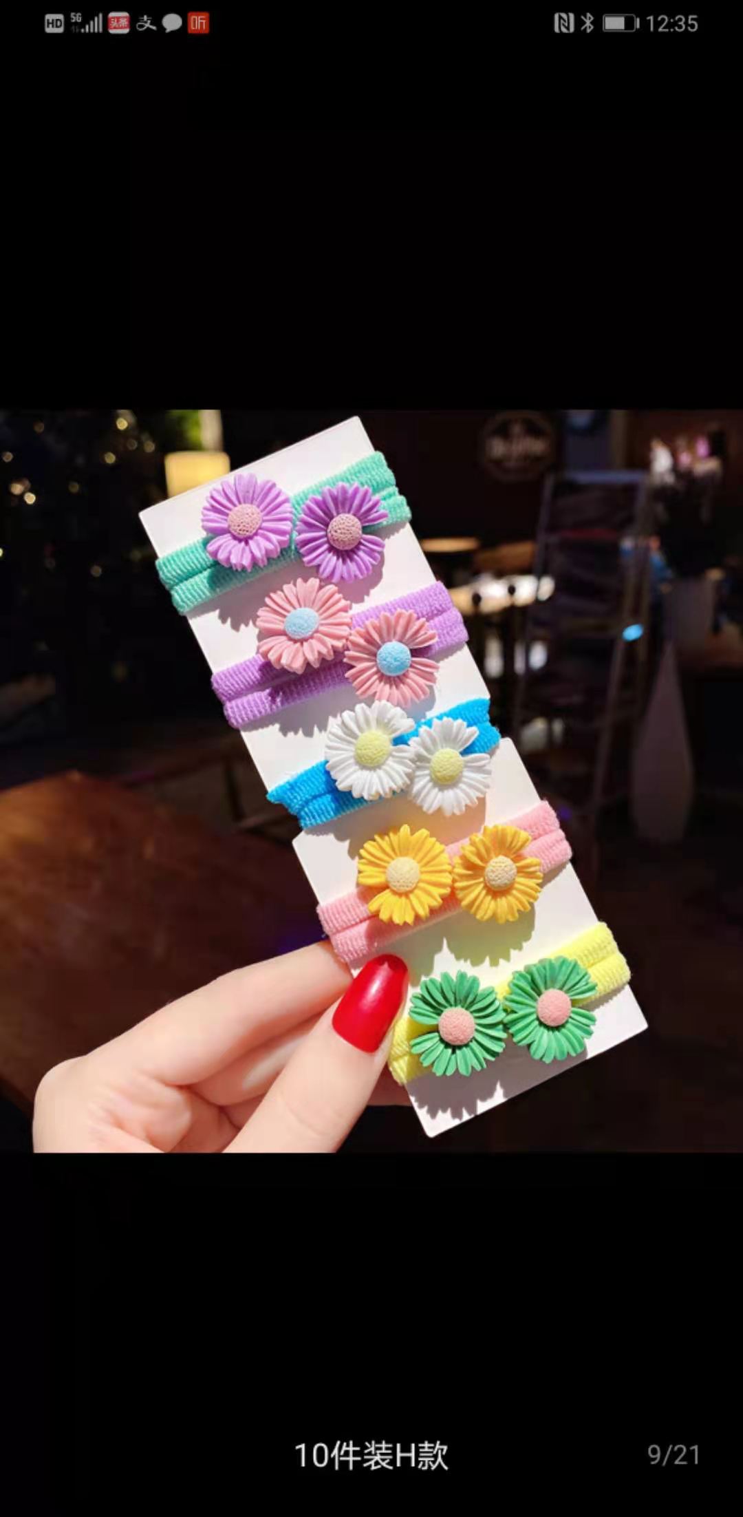 Small 66-piece Korean children's hair tie, seamless hair tie, no damage to baby's hair, cute hair band, hair tie elastic band detail image 8