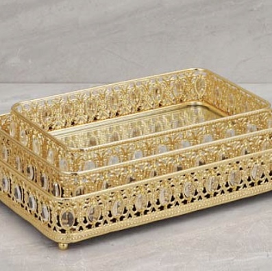 012 Tray metal Boya craft factory direct sales of arts and crafts home decoration