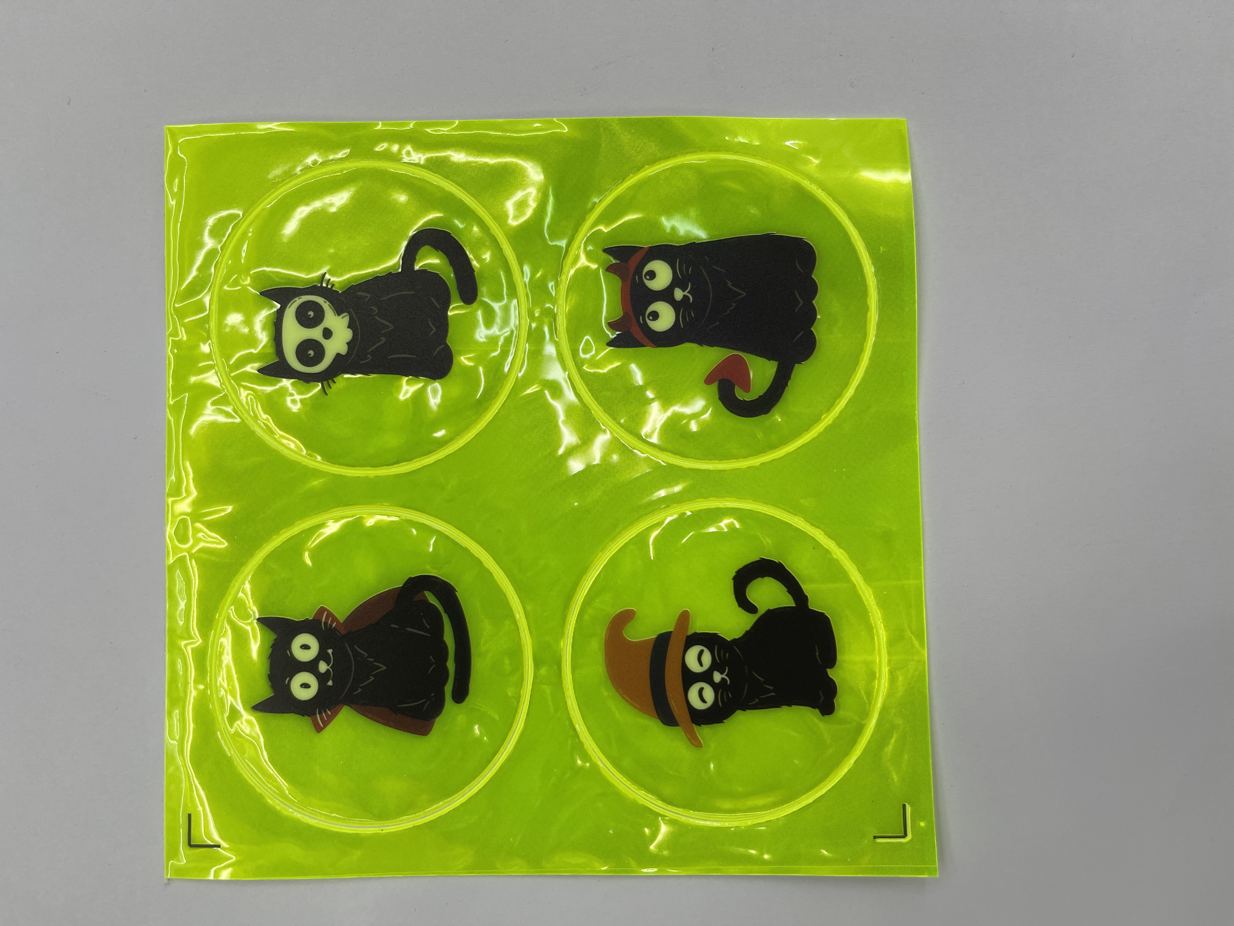 万圣节荧光色贴纸详情图3