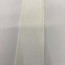 3.5cm polyester white plain ribbon 27#