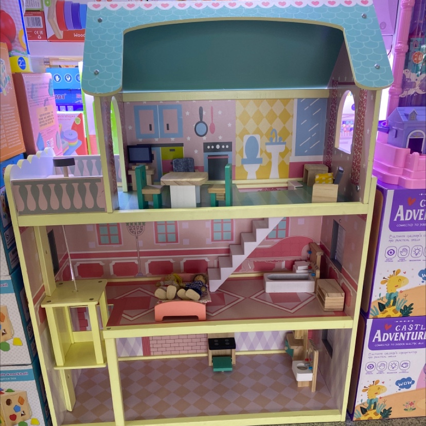 儿童过家家玩具 仿真别墅 三层娃娃屋 公主娃娃房 