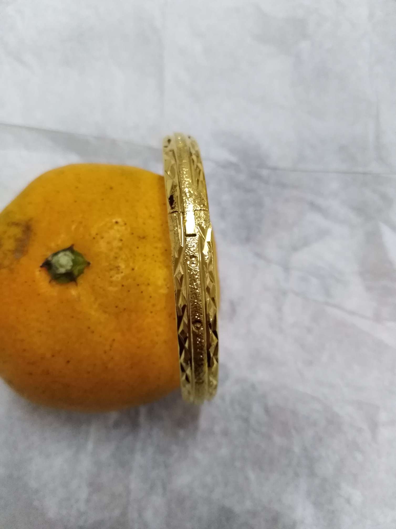 A popular online bestseller, a color-preserving gold bracelet of 10 degrees detail image 1