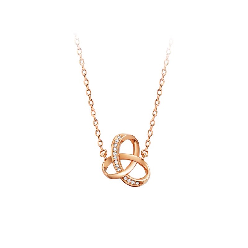 A clover necklace