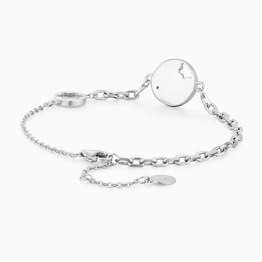 Eyelet round bracelet