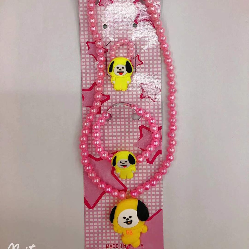 Children 's necklace bracelet ring puppy 🐶 accessories