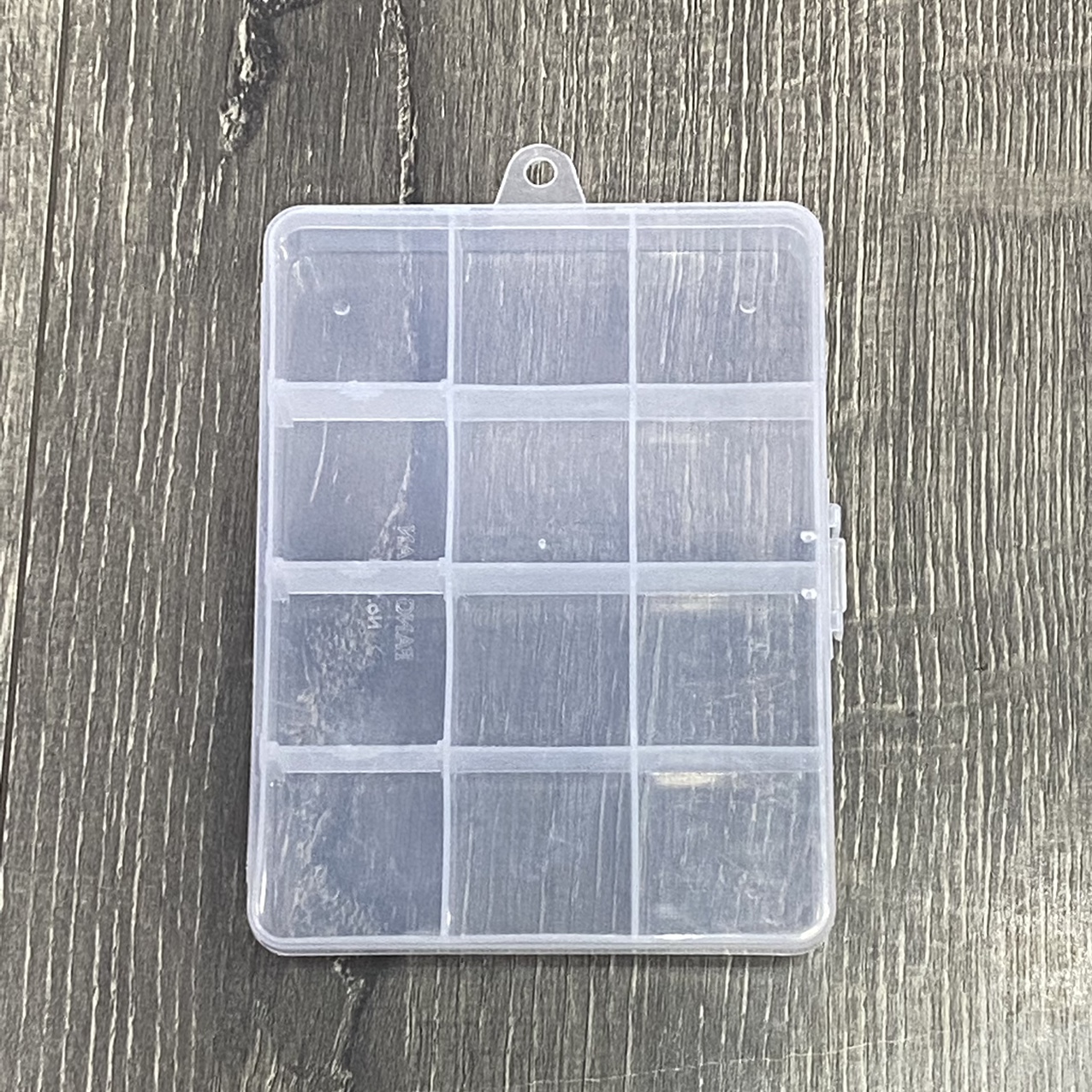 Square storage box pp small 12 grid row can be moved
