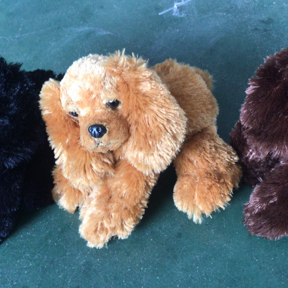 Dreamy plush toys, Brown Particle dog premium figurine factory direct sales, claw machine doll
