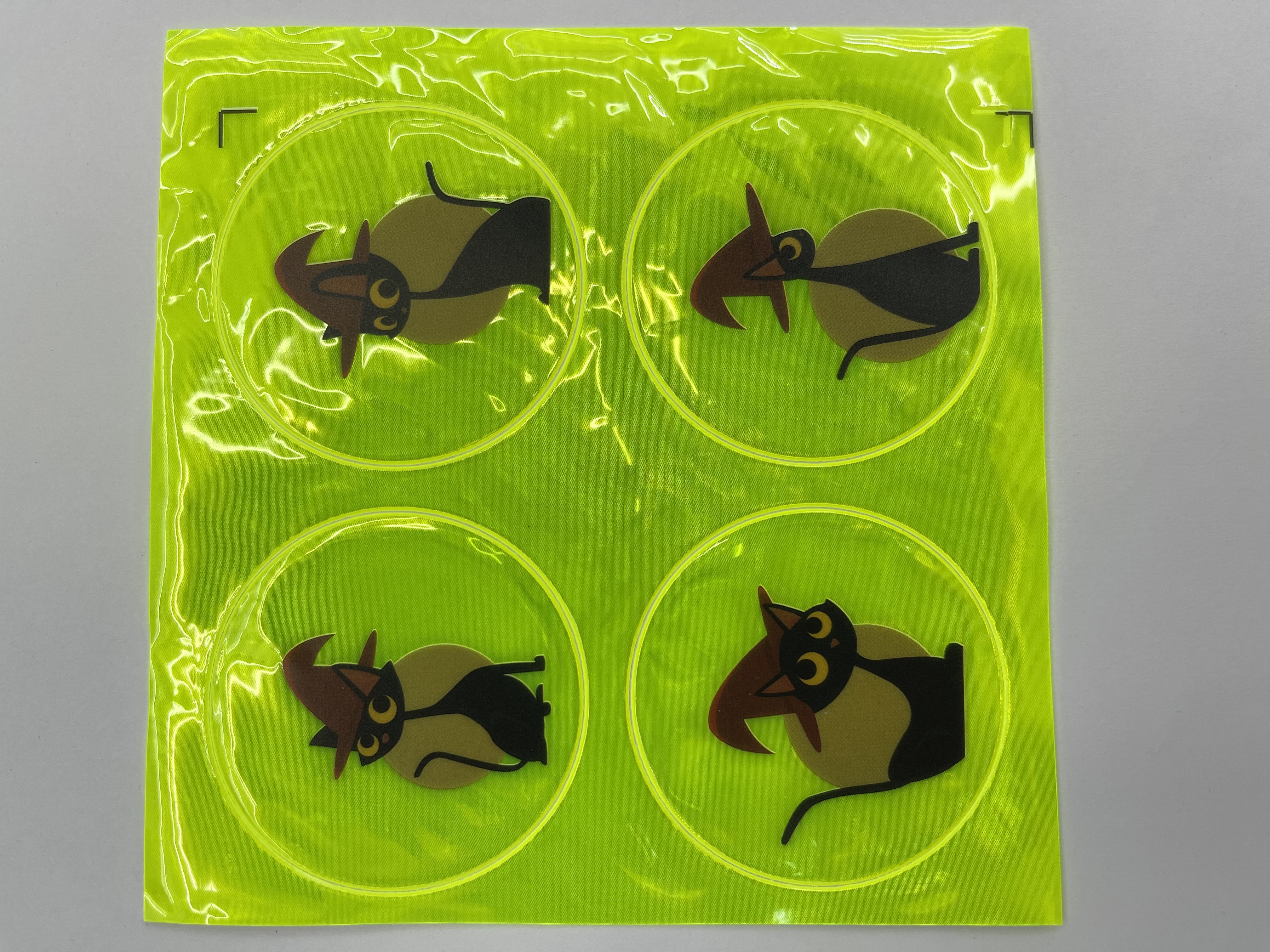 万圣节荧光色贴纸详情图2