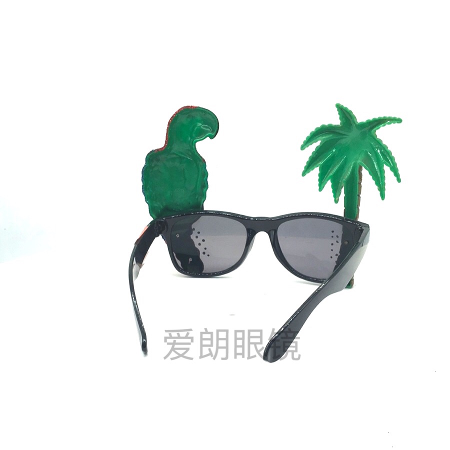 Colección hawaiana gafas de loro tropical fiesta de vacaciones beach rave party gafas de fiesta Application Scenario