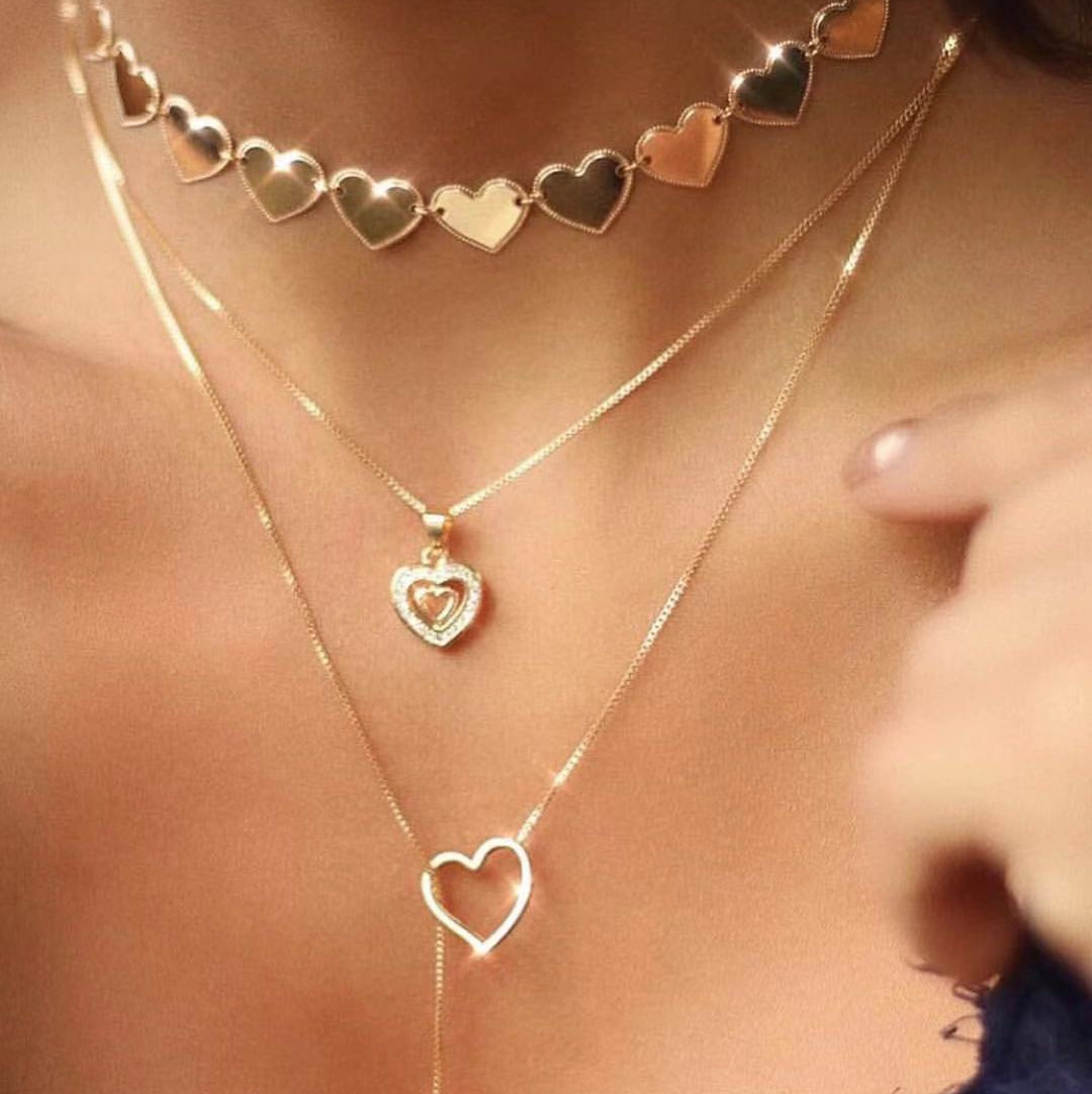 Classic Three-Layer Most Popular Neck Chain 19 full figure