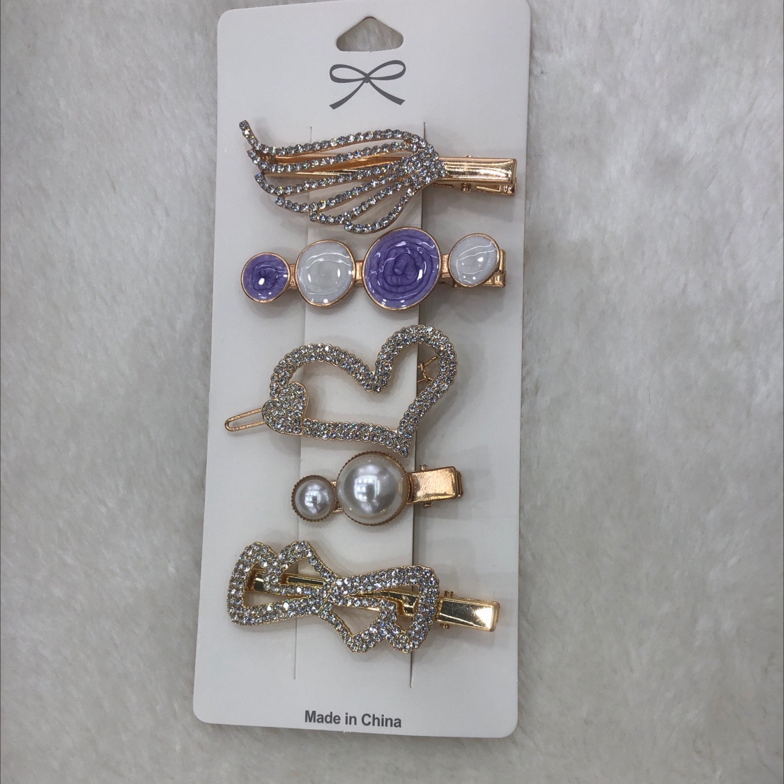 Alloy bobby pin set