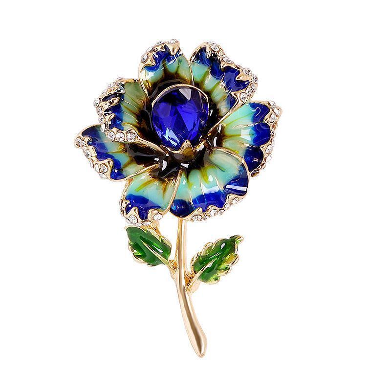 Elegant Flower Brooch Gift Assorted Men's and Women's suit Corsage Rose Brooch Cardigan sweater pin
