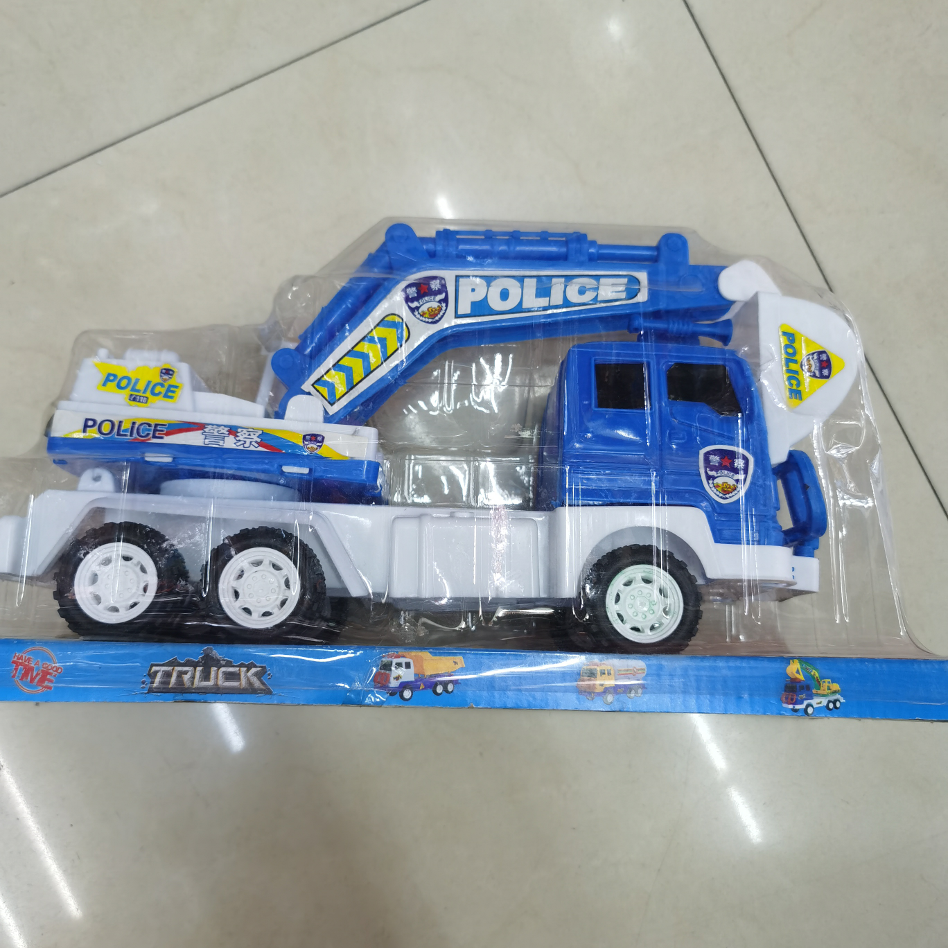 塑料玩具车，工程车系列玩具