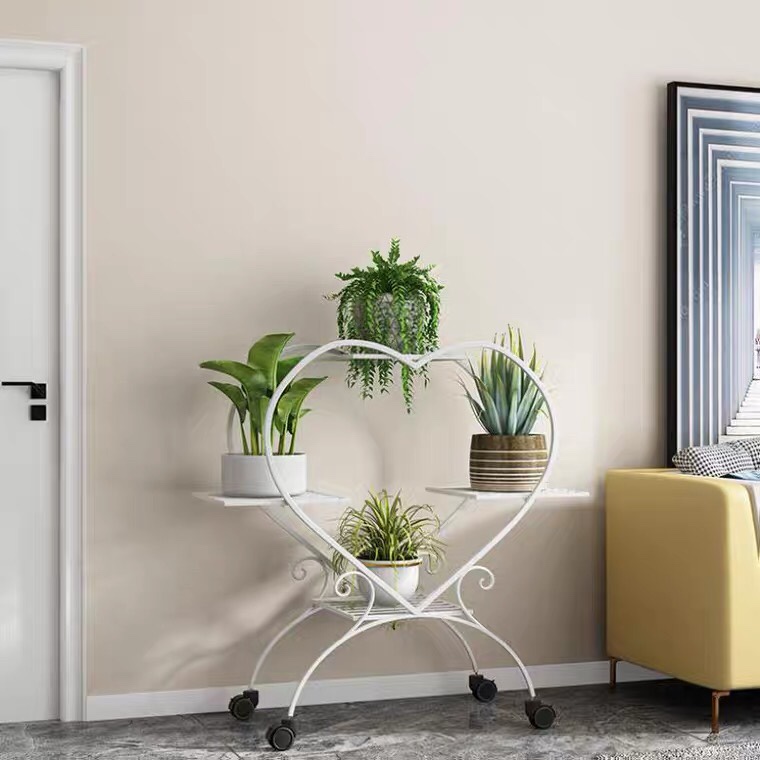 Iron Flower Stand Indoor And Outdoor Multi-Layer Iron Flower Stand