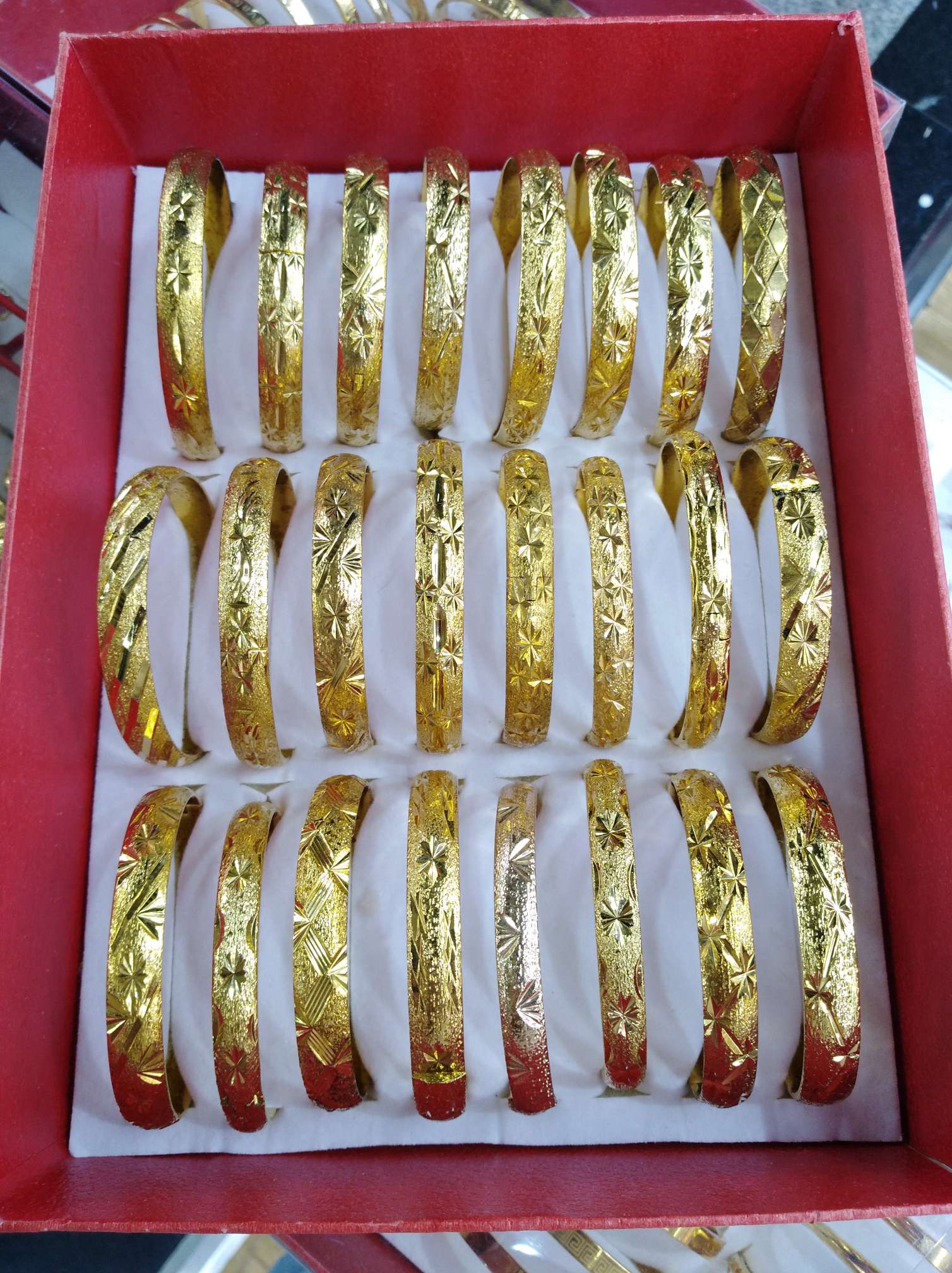 Internet-famous bestseller color-preserving gold bracelet 5 detail image 2