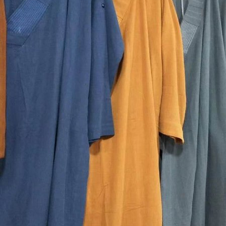 僧服短褂免绑腿毛呢料春秋冬季保暖小褂僧衣服男小褂和尚服四季金麒麟A50