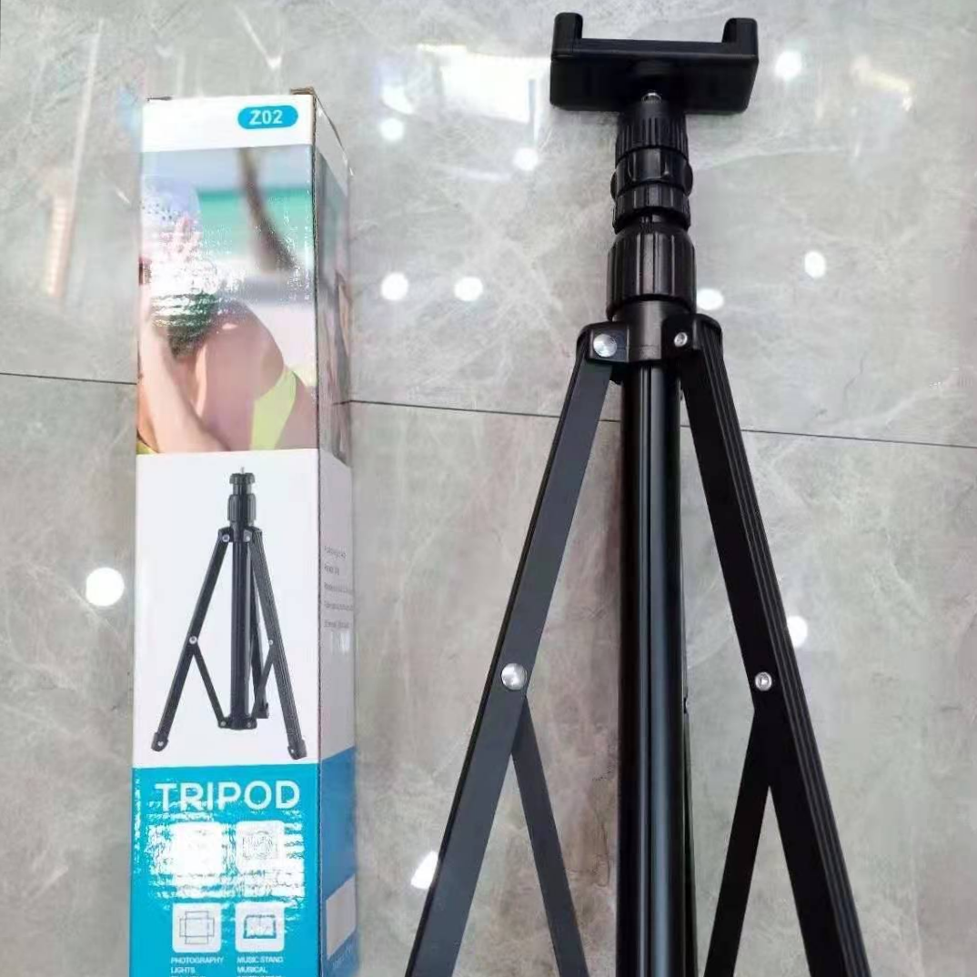 Tripod, tripod, mobile phone fill light stand, photography stand, live streaming stand, Z02 aluminum alloy stand