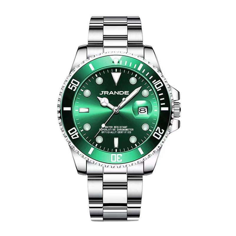 Internet-famous watches, best-selling watches on Douyin and Kuaishou, Green Ghost luminous water-resistant watches details Picture