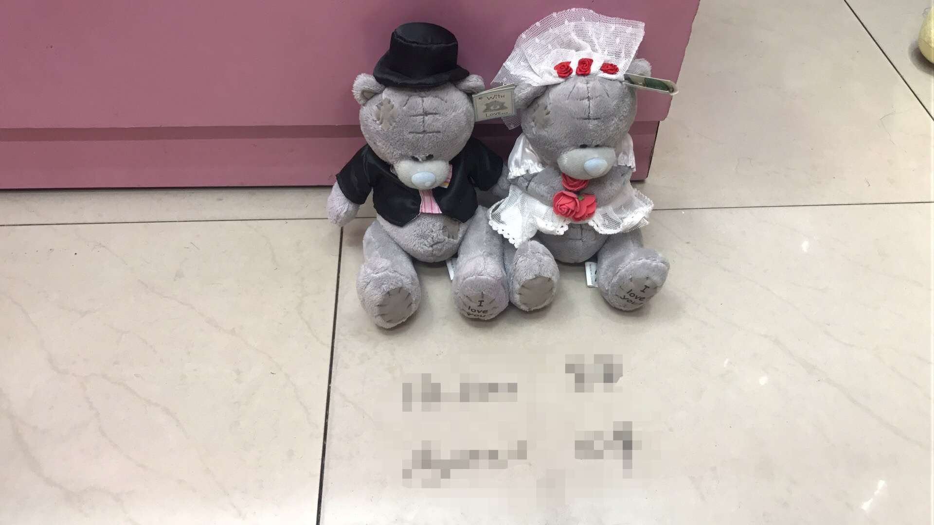 Dreamy Plush Toy No. 3 Wedding Dress Couple Bear Premium Figurine Premium Figurine Throw Pillow Toy Factory Direct sales detail image 1