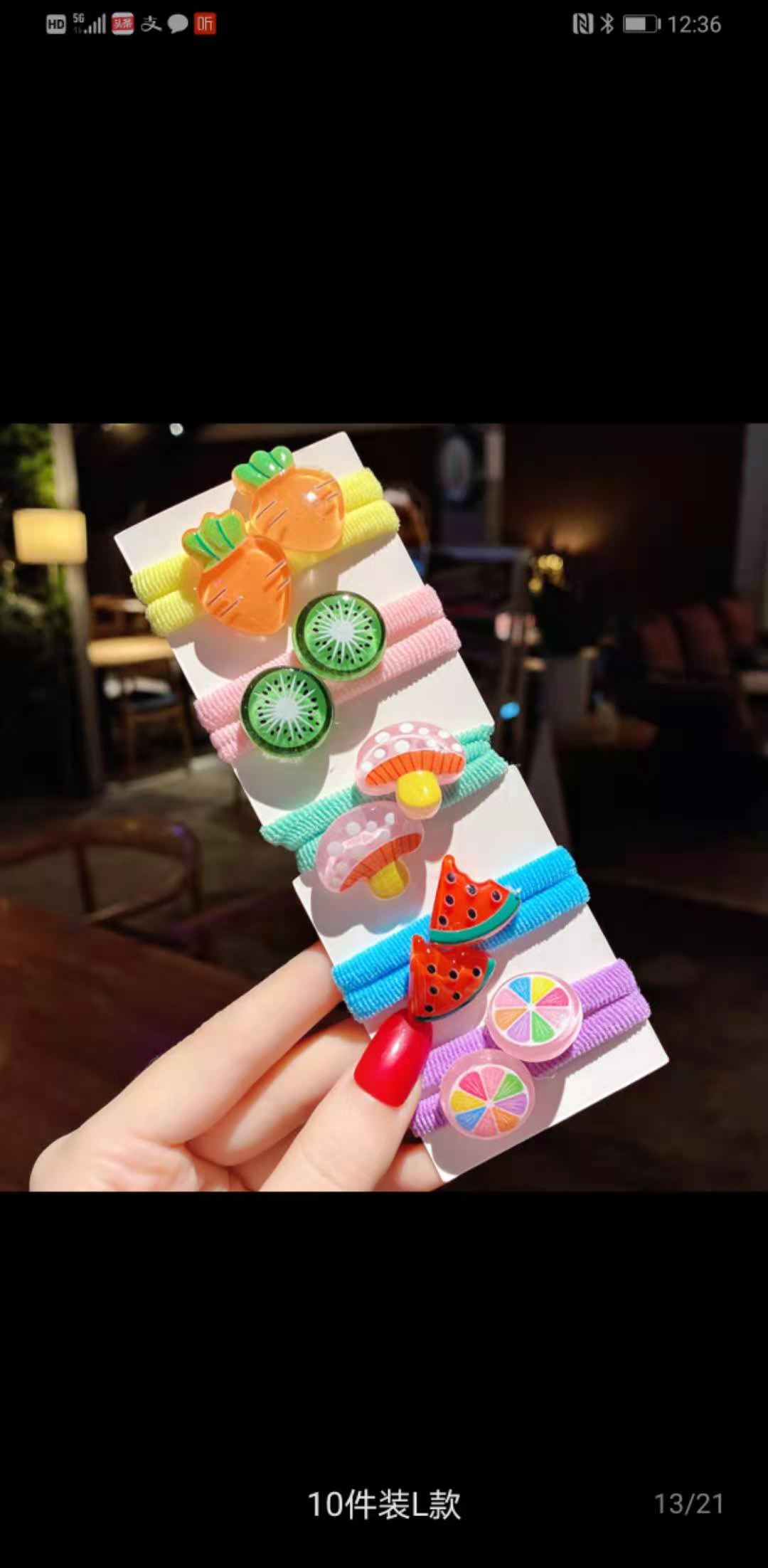 Small 66-piece Korean children's hair tie, seamless hair tie, no damage to baby's hair, cute hair band, hair tie elastic band Item Picture