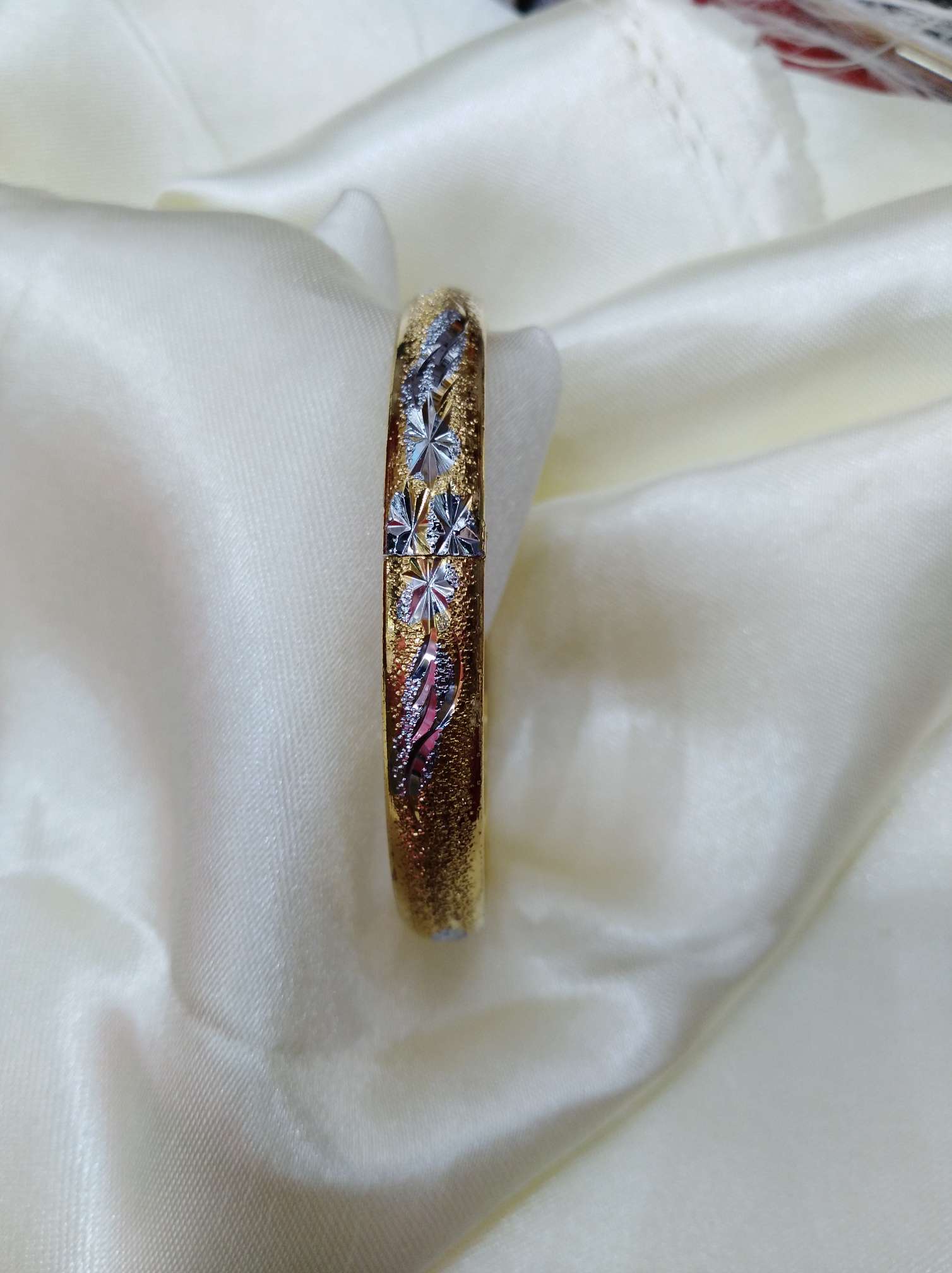 Internet-famous bestseller dual-color color-preserving gold bracelet 5 detail image 1