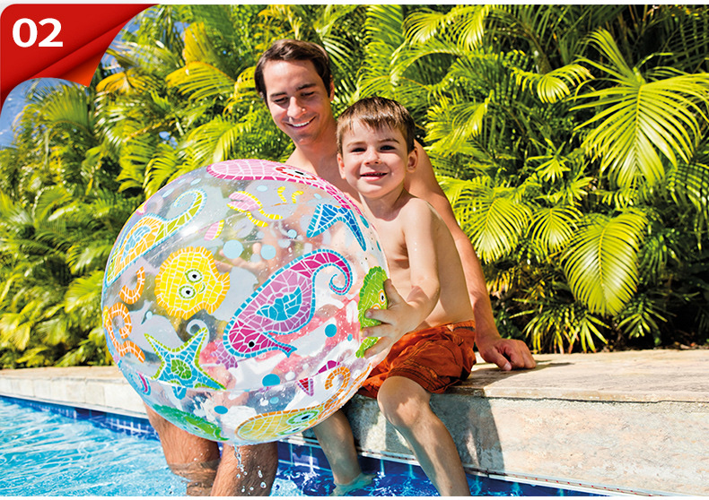 INTEX 59040 popular grupo playa bola agua niños burbuja color playa bola details Picture