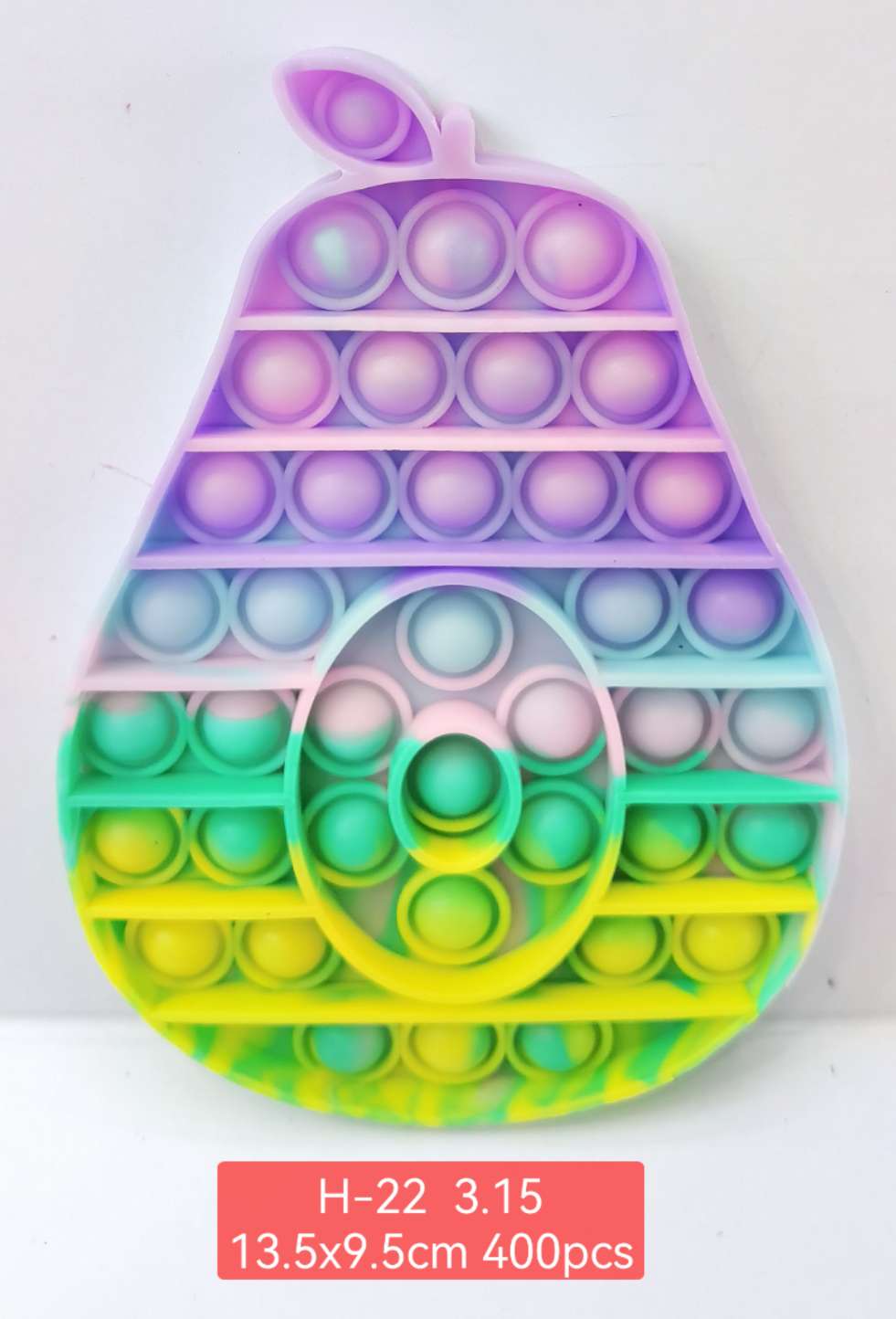 Strawberries. Macaron-colored bubble fun for relaxation and stress relief detail image 4