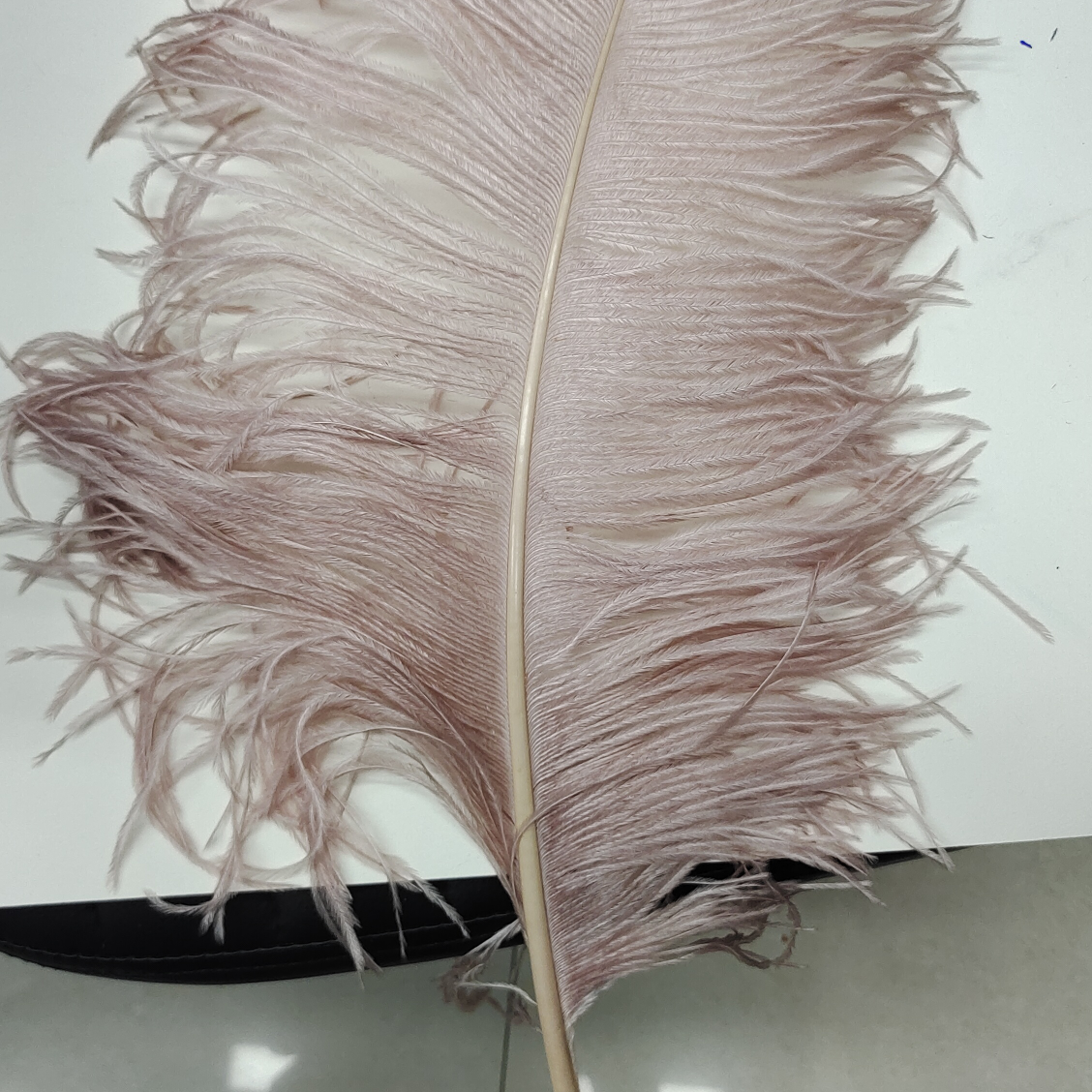 Ostrich feathers 55-60 cm thick flesh pink