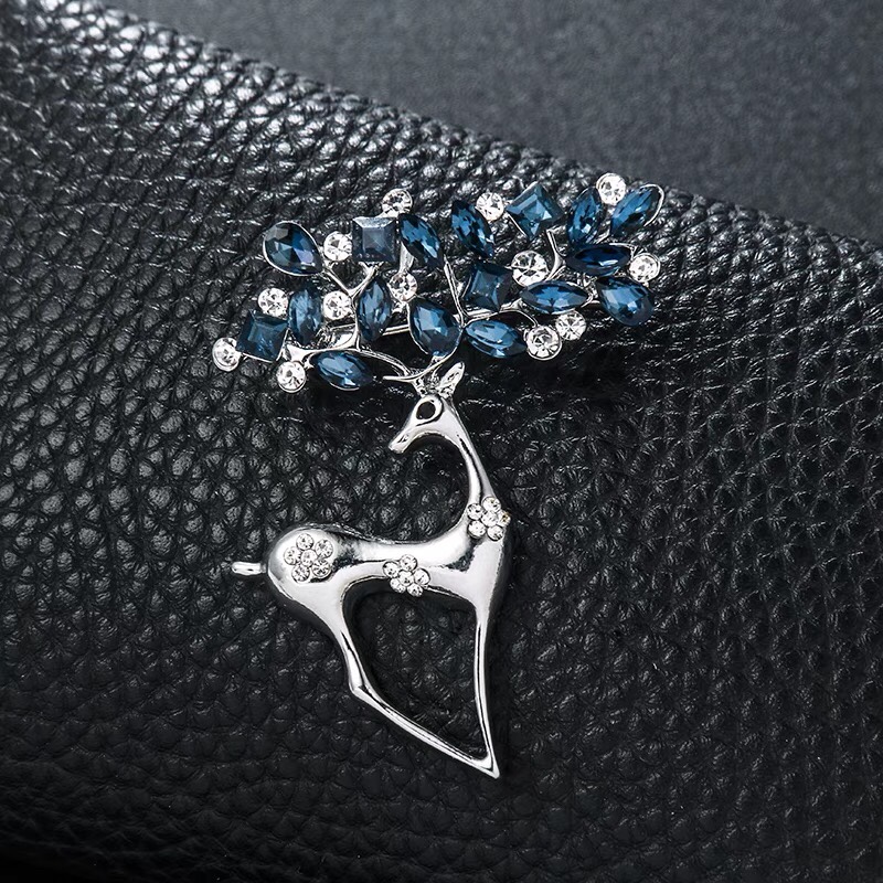 A deer brooch