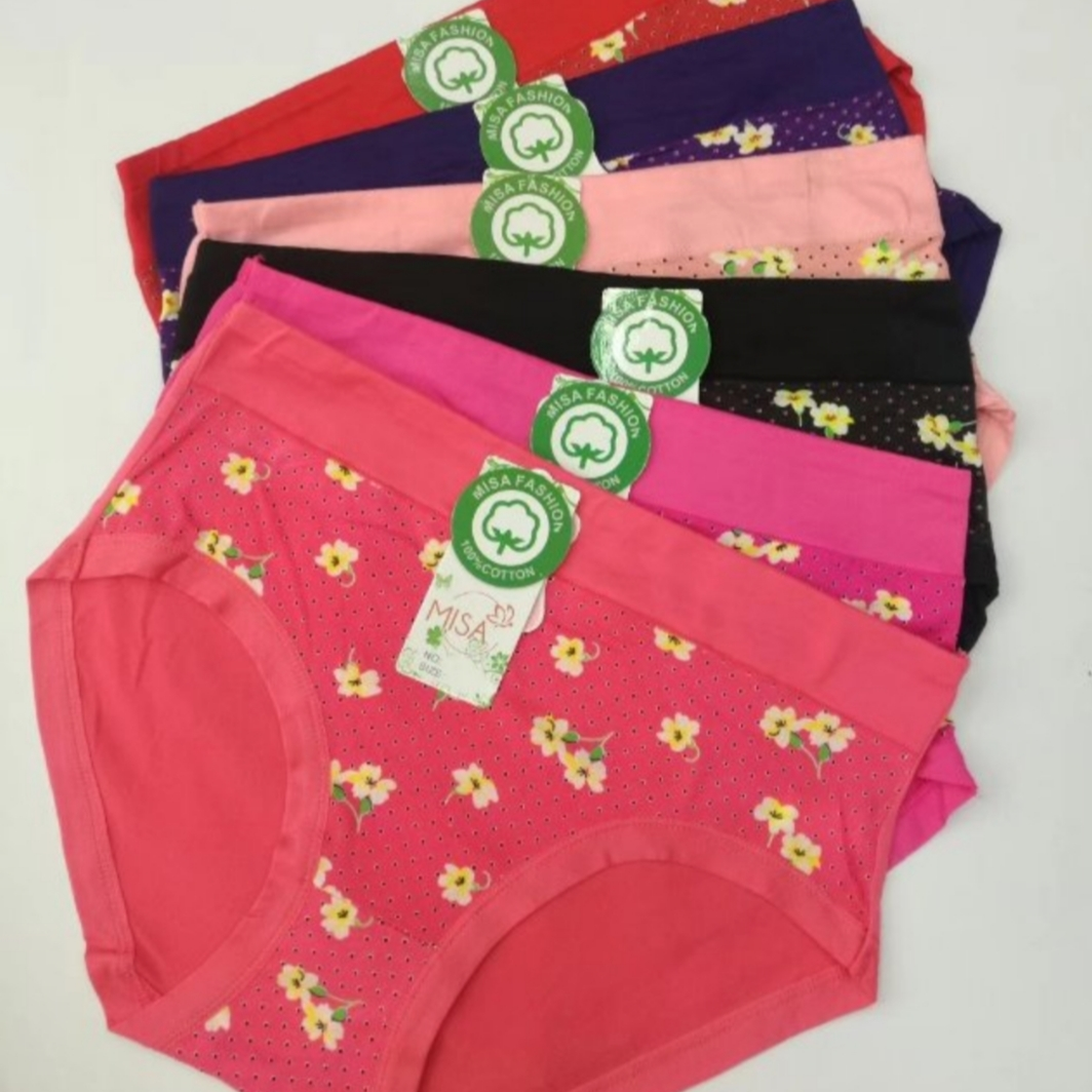 New Women's Underwear Fashion Girls' Briefs Women's Briefs Small Underwear High-Grade Cotton Underwear Pure