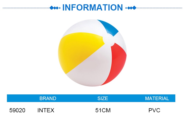 INTEX 59030  61cm  四色沙滩球详情图2