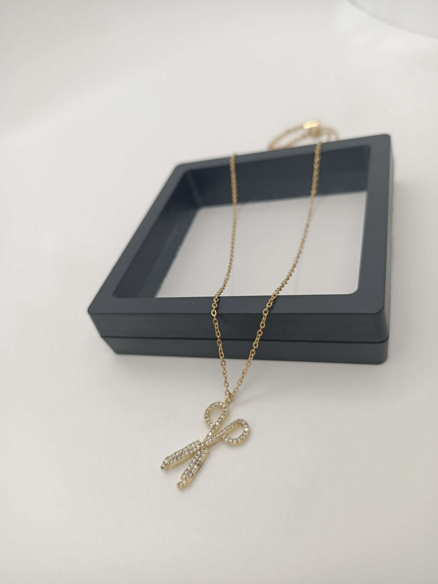 142 Women's Summer Pure Copper Simple and Sweet 2021 New Style Niche Light Luxury Style Versatile Necklace detail image 2