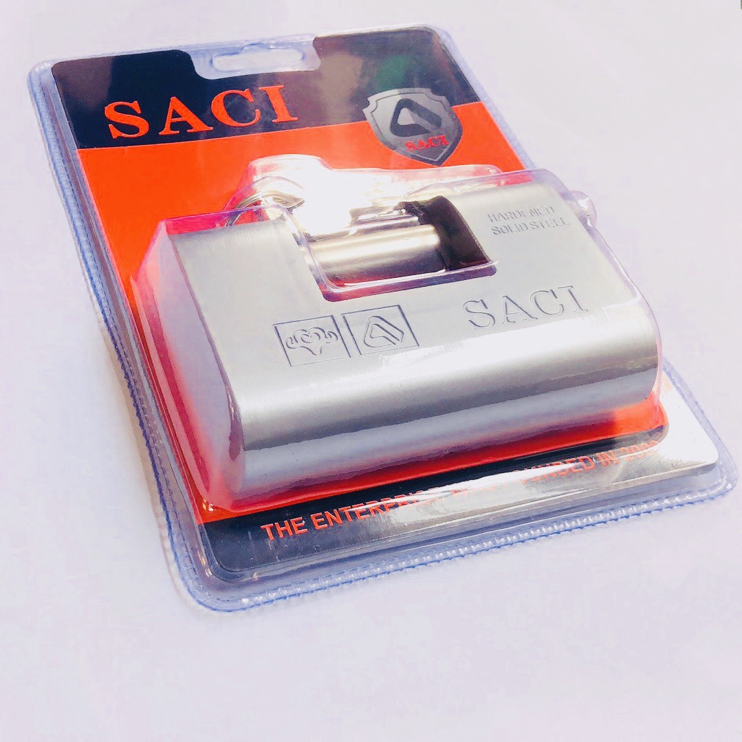 SACI large rounded corner 94MM giant iron lock Specification image