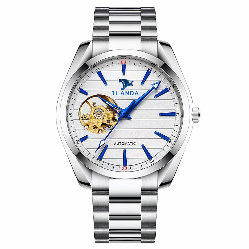 Internet-famous watches, best-selling watches on Douyin and Kuaishou, stainless steel mechanical men's water-resistant watches 1 details Picture