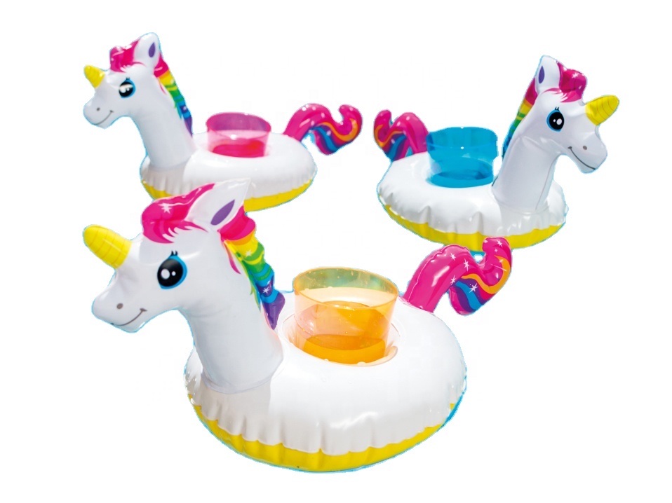 INTEX Unicorn Drink Box Swimming Pool Floating Cup Holder Inflatable tray Application Scenario