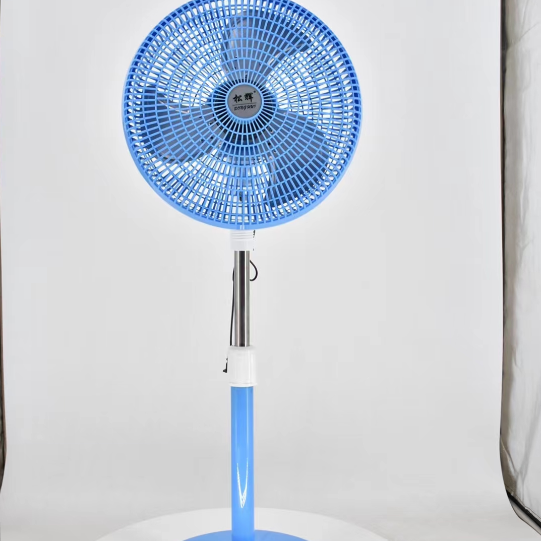 10寸学生扇蓝色