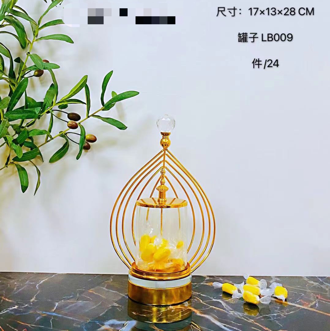 009 Candy can metal Boya craft factory direct sales of arts and crafts decoration