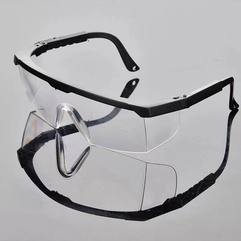 Labor protection glasses lawn mower protective glasses telescopic frame