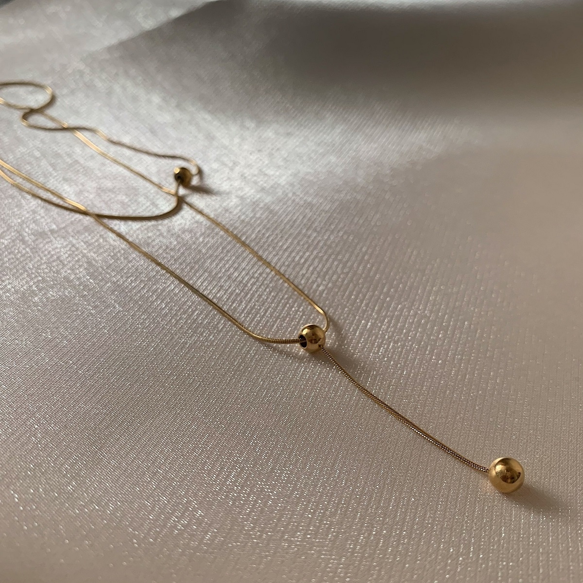 Japanese and Korean non-fading, simple and versatile, elegant collarbone chain, women's niche design, ins double-layer necklace, trendy