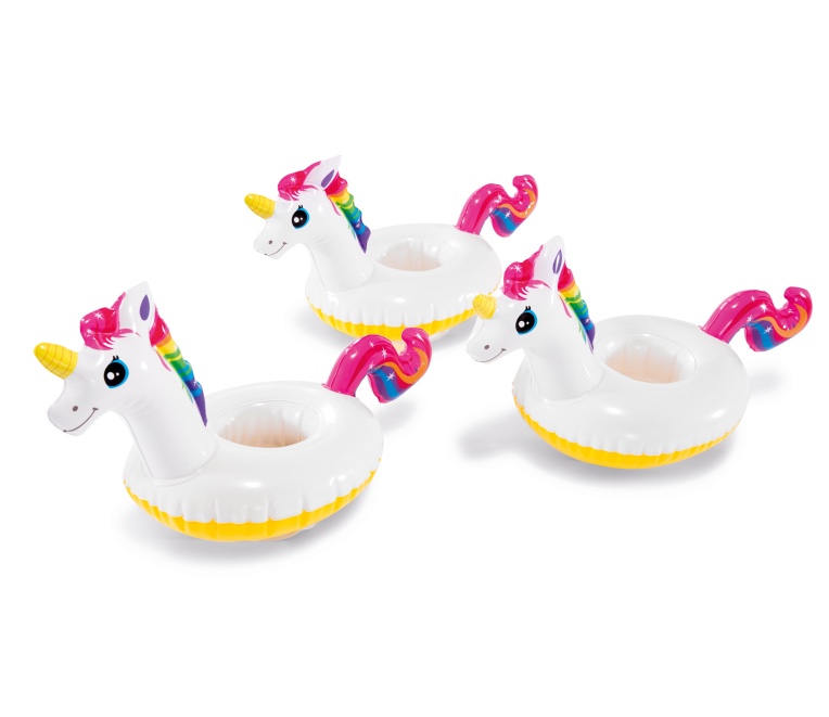 INTEX Unicorn Drink Box Swimming Pool Floating Cup Holder Inflatable tray Item Picture