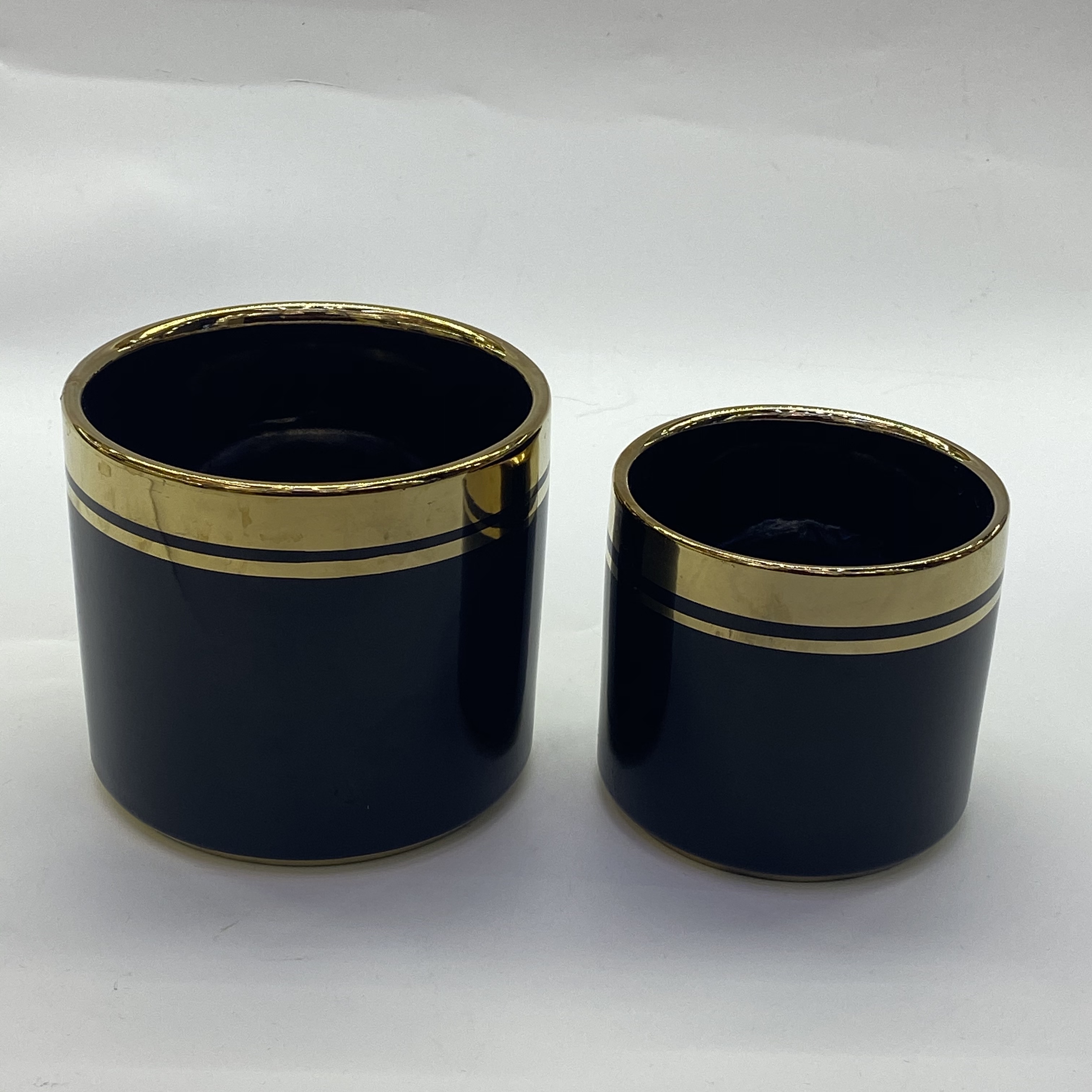 Flower POTS, ceramic flower POTS, electroplated gold flower POTS, succulent flower POTS, wedding gifts, ceramic handicrafts, living room decoration, opening soft furnishings, home decoration, European luxury and fashion, Golden castle vase factory detail image 1