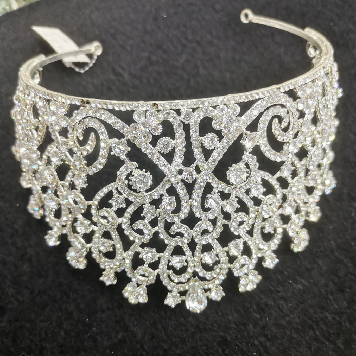European super Fairy exquisite crown tiara bride wedding banquet sparkle
