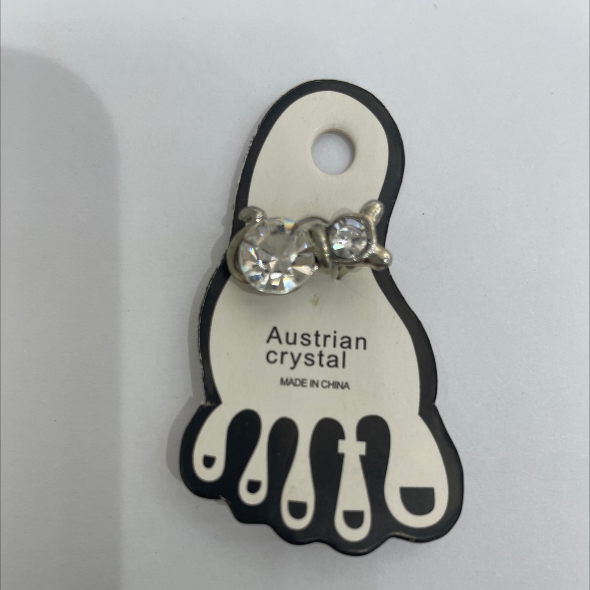 流行饰品猫脚戒图