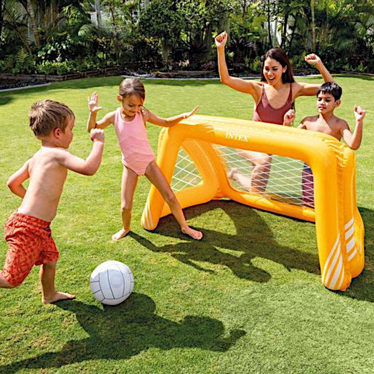 INTEX Children's Water Play Football Frame Water Ball Net Toy 58507 Specification image