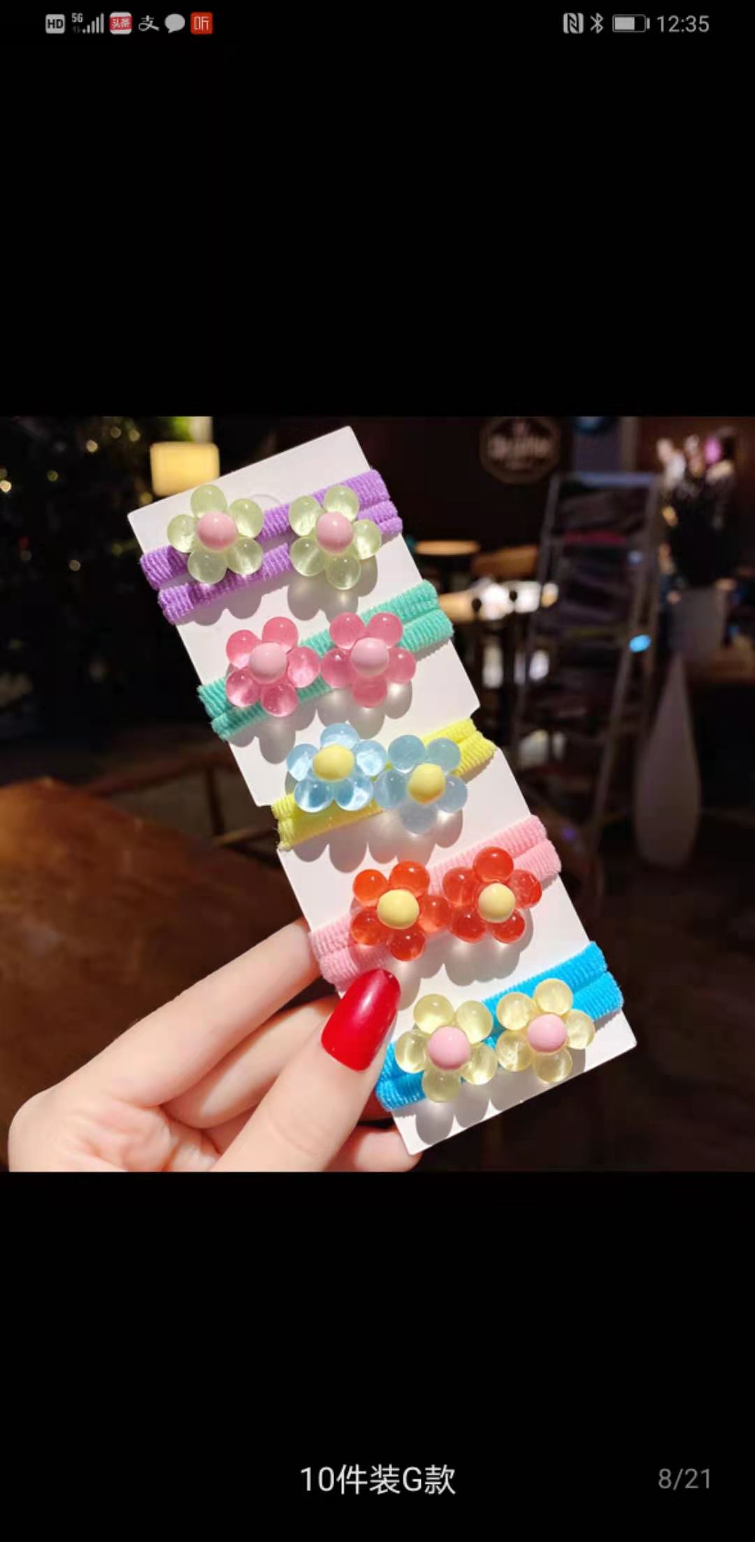 Small 66-piece Korean children's hair tie, seamless hair tie, no damage to baby's hair, cute hair band, hair tie elastic band Application Scenario