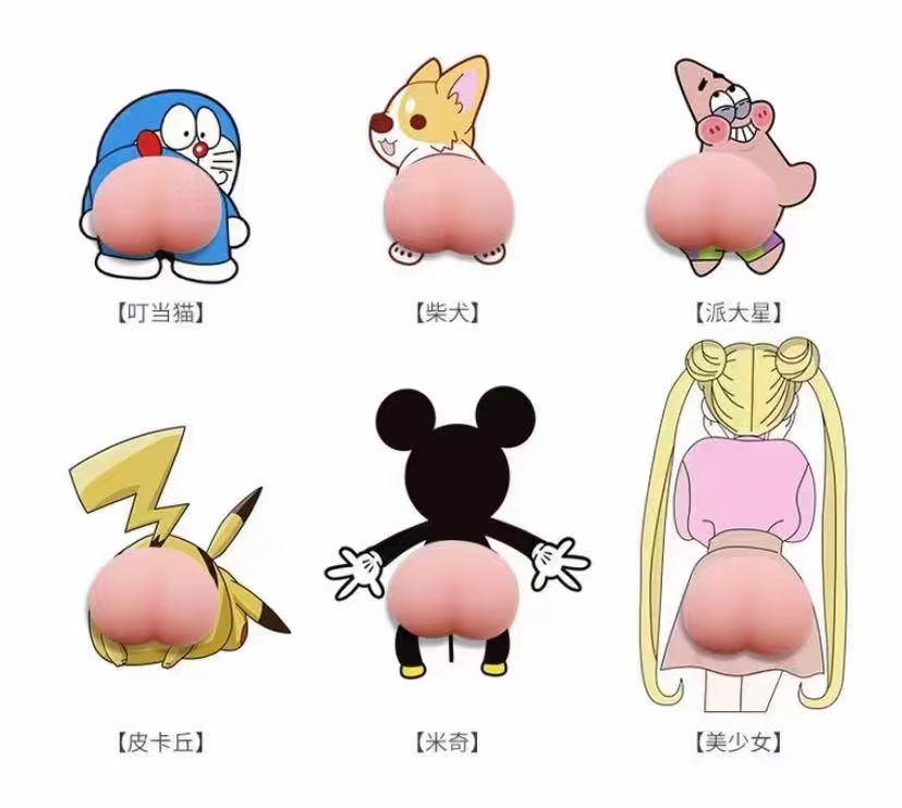 硅胶车贴产品图