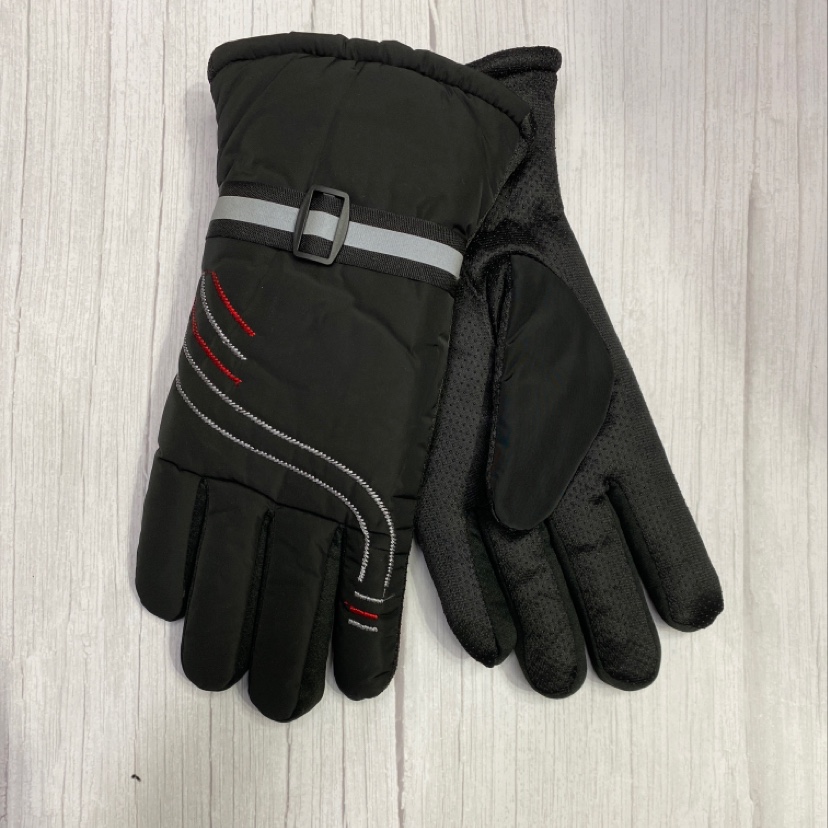 Thickened cold gloves Men's warm thickened large cotton rain gloves individual packaging new outdoor anti-freezing hand enlargement