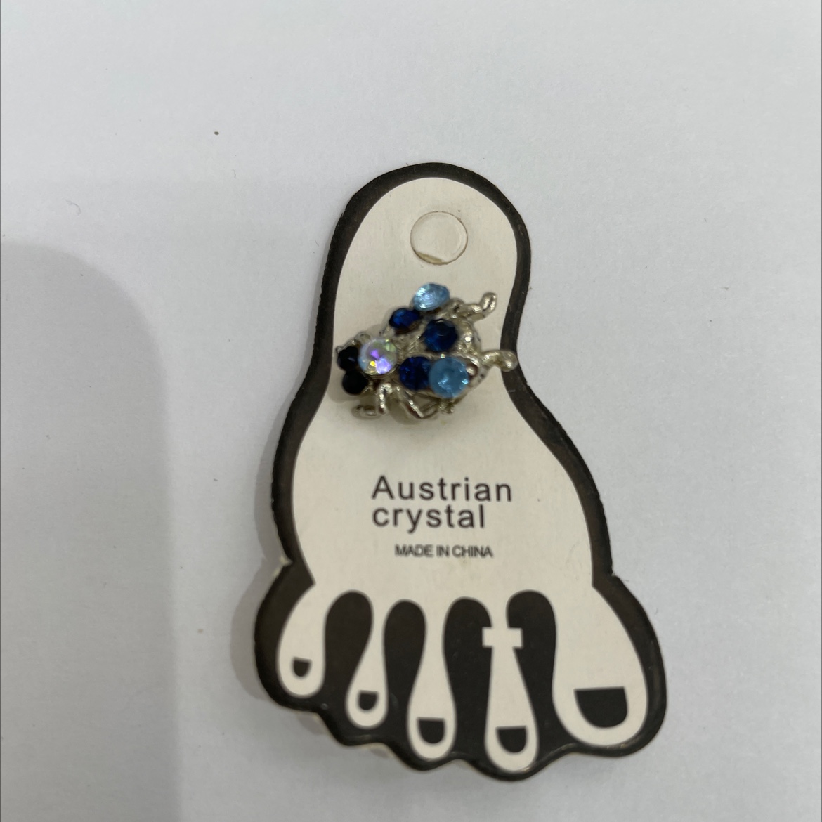 流行爆款甲壳虫脚戒图