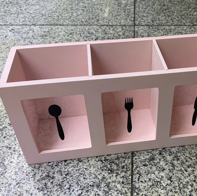 Knife And Fork Box 2 Shun Fan Craft 011 Wooden Box Small Furniture